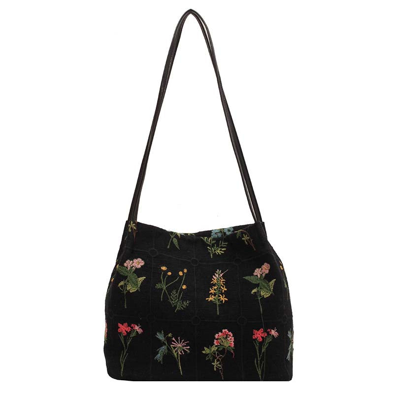 Nord Taschen | Tasche mit Blumenstickerei