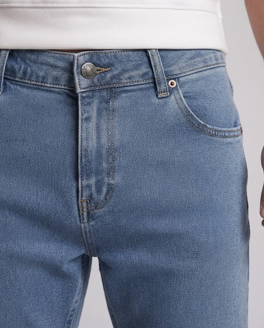 Herren Freizeit Denim Jogginghose Nord Taschen