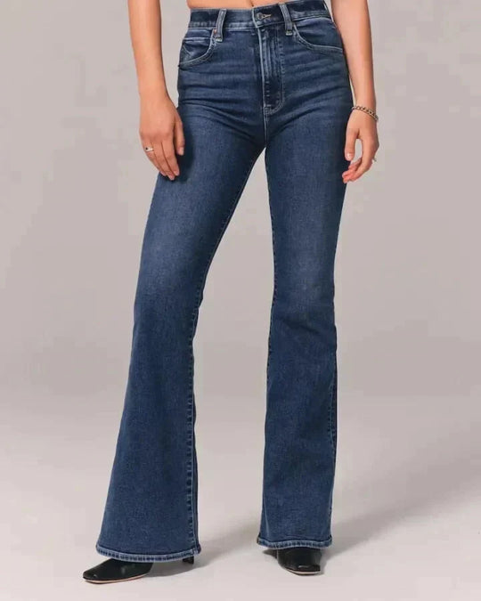 Bootcut Jeans mit Shaping-Effekt