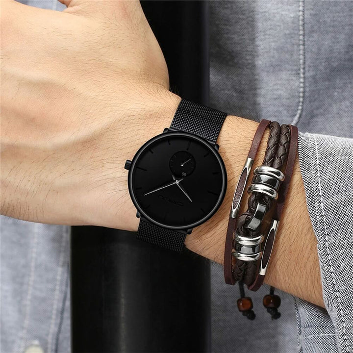 Nord Taschen - Zeitlose, minimalistische Herrenuhr