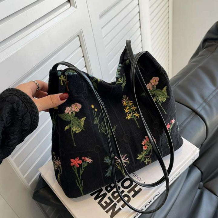 Nord Taschen | Tasche mit Blumenstickerei