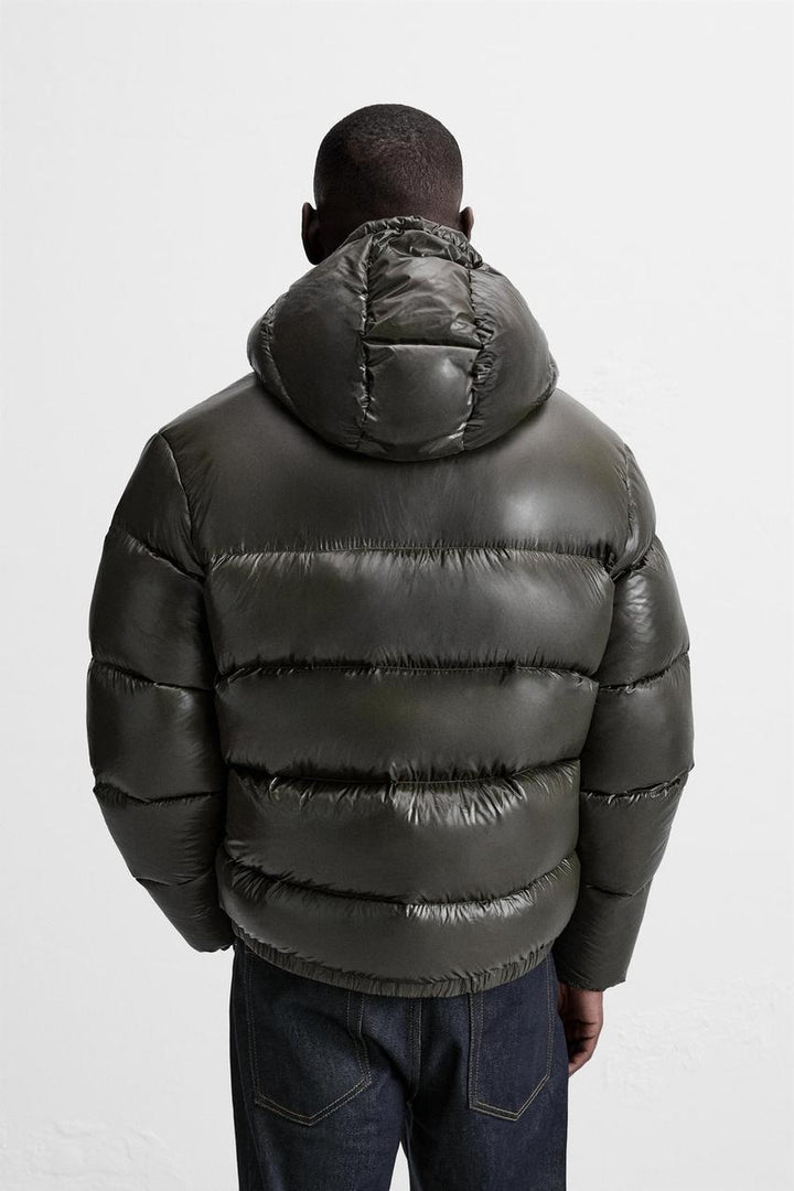 Herren Daunen Steppjacke mit Wärmender Füllung & Wintertauglichem Design | Fudus