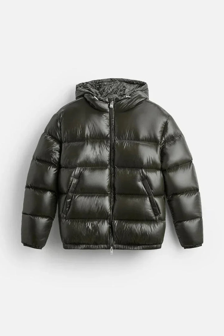 Herren Daunen Steppjacke mit Wärmender Füllung & Wintertauglichem Design | Fudus