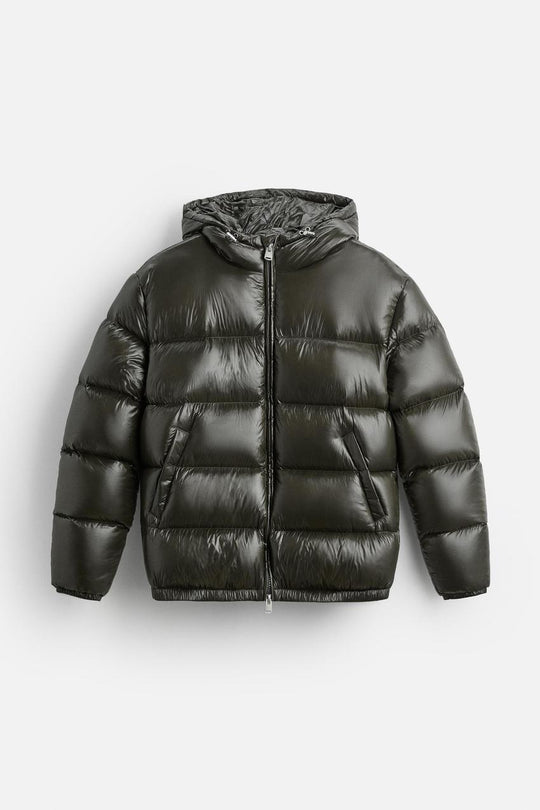 Herren Daunen Steppjacke mit Wärmender Füllung & Wintertauglichem Design | Fudus