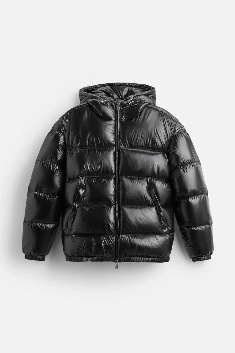 Herren Daunen Steppjacke mit Wärmender Füllung & Wintertauglichem Design | Fudus
