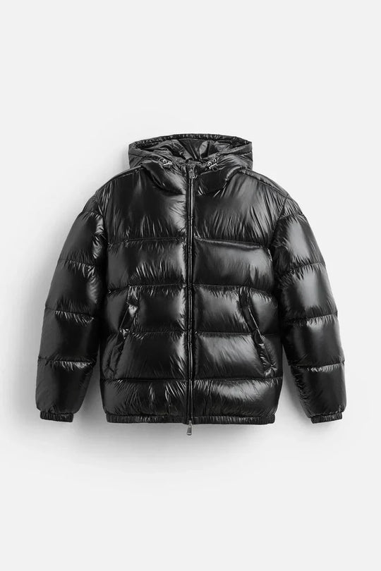Herren Daunen Steppjacke mit Wärmender Füllung & Wintertauglichem Design | Fudus