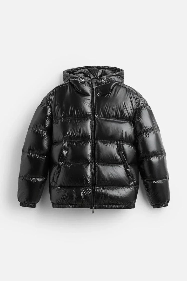 Herren Daunen Steppjacke mit Wärmender Füllung & Wintertauglichem Design | Fudus
