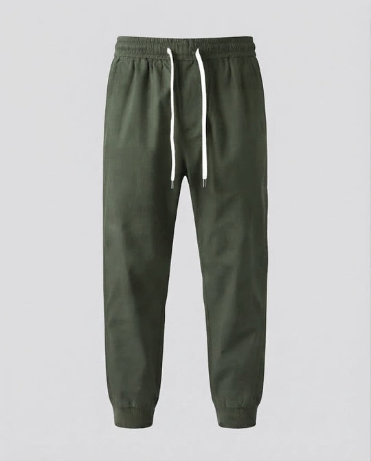 Herren Leichte Elastische Jogginghose mit Kordelzug und Knöchelsaum Nord Taschen