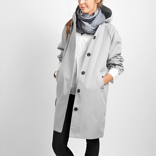 Lässig mit Kapuze und Kordel für Frauen Ideal für Herbst Winter