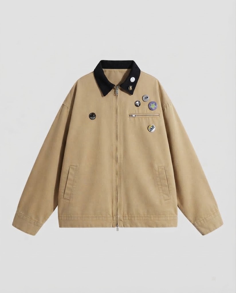 Herren Freizeit Übergangsjacke mit vielseitigen Details Nord Taschen