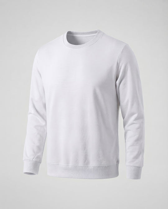 Herren Rundhals‑Sweatshirt aus Baumwollmix in Oversize‑Passform mit gerippten Bündchen Nord Taschen