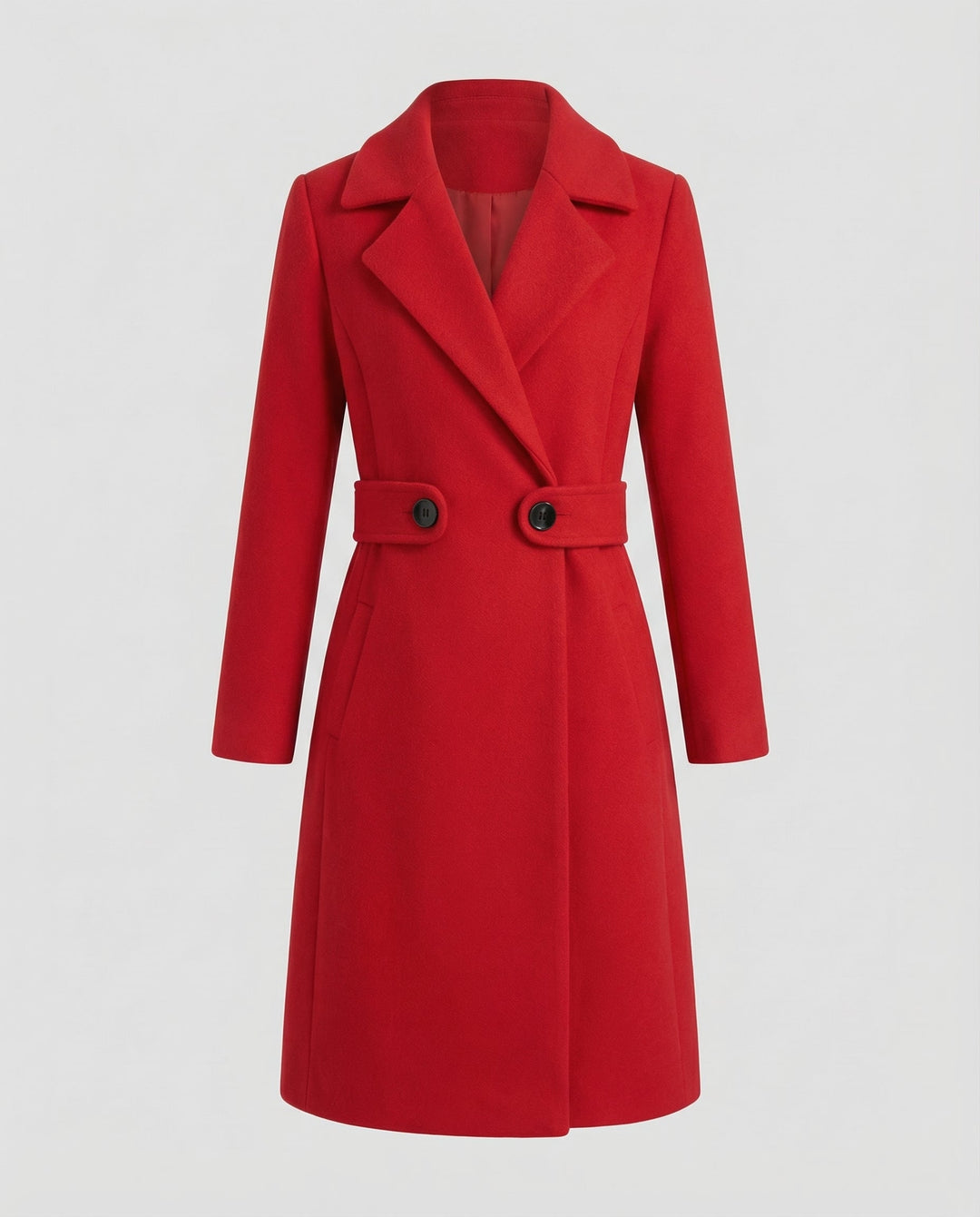 Slim Wollmantel Damen Winter