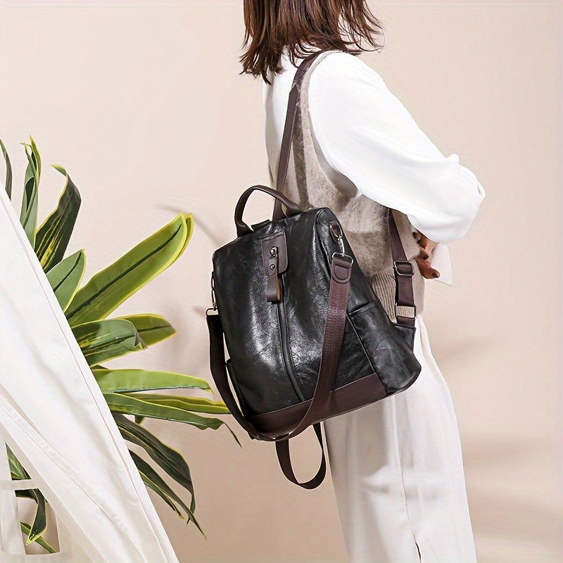 Diebstahlsicherer Damen Rucksack Vegan | Anti-Diebstahl City-Backpack