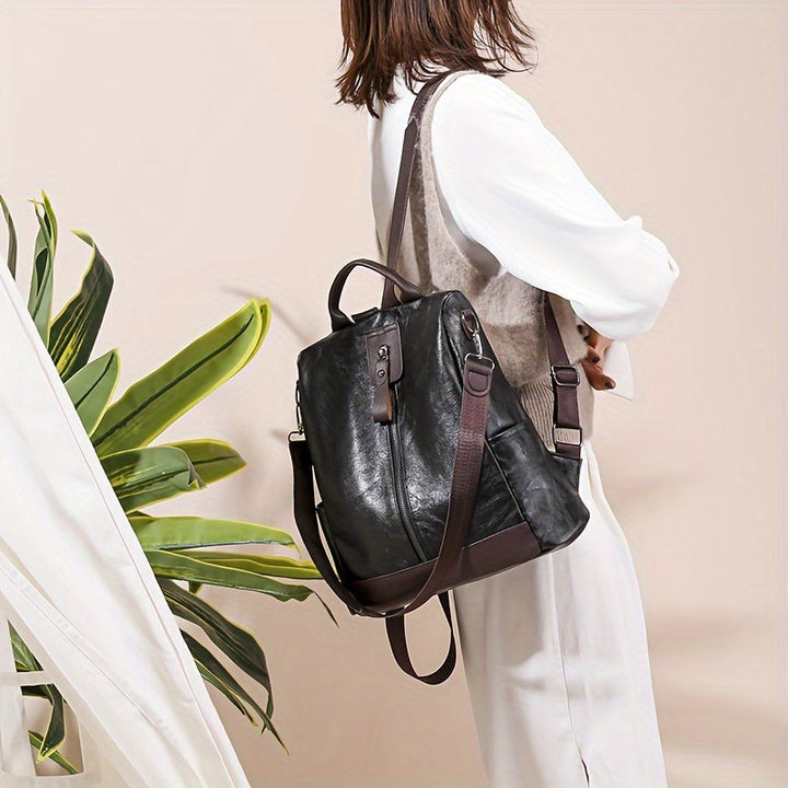 Diebstahlsicherer Damen Rucksack Vegan | Anti-Diebstahl City-Backpack