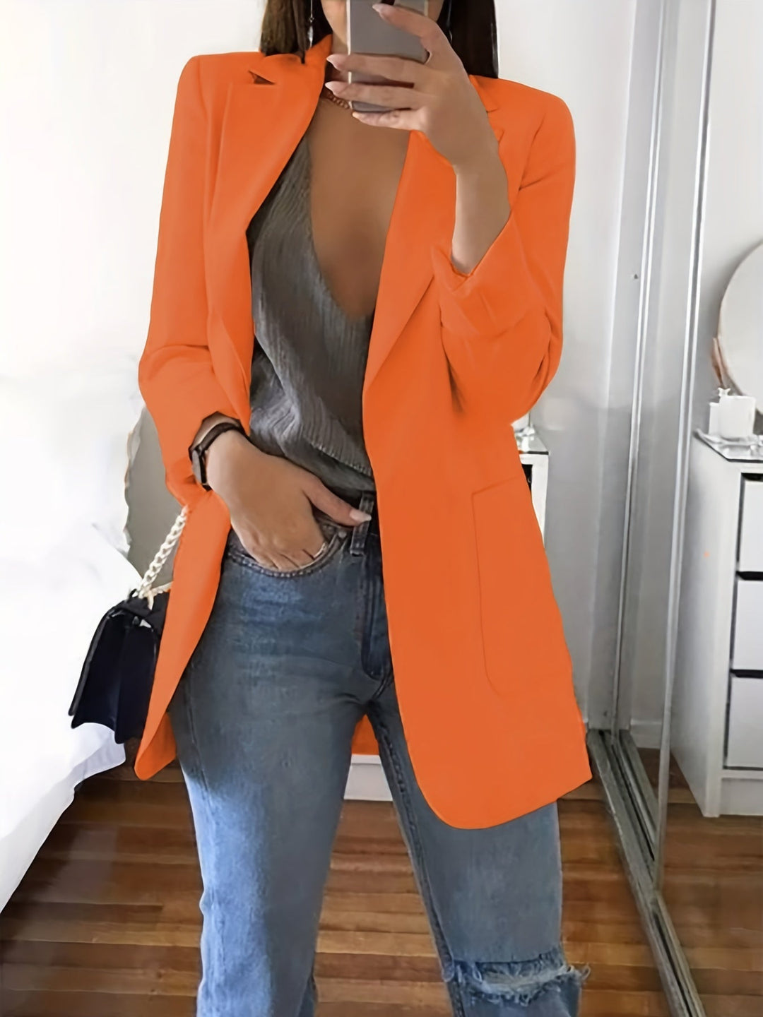 Lässiger Blazer In Übergröße - Arvani