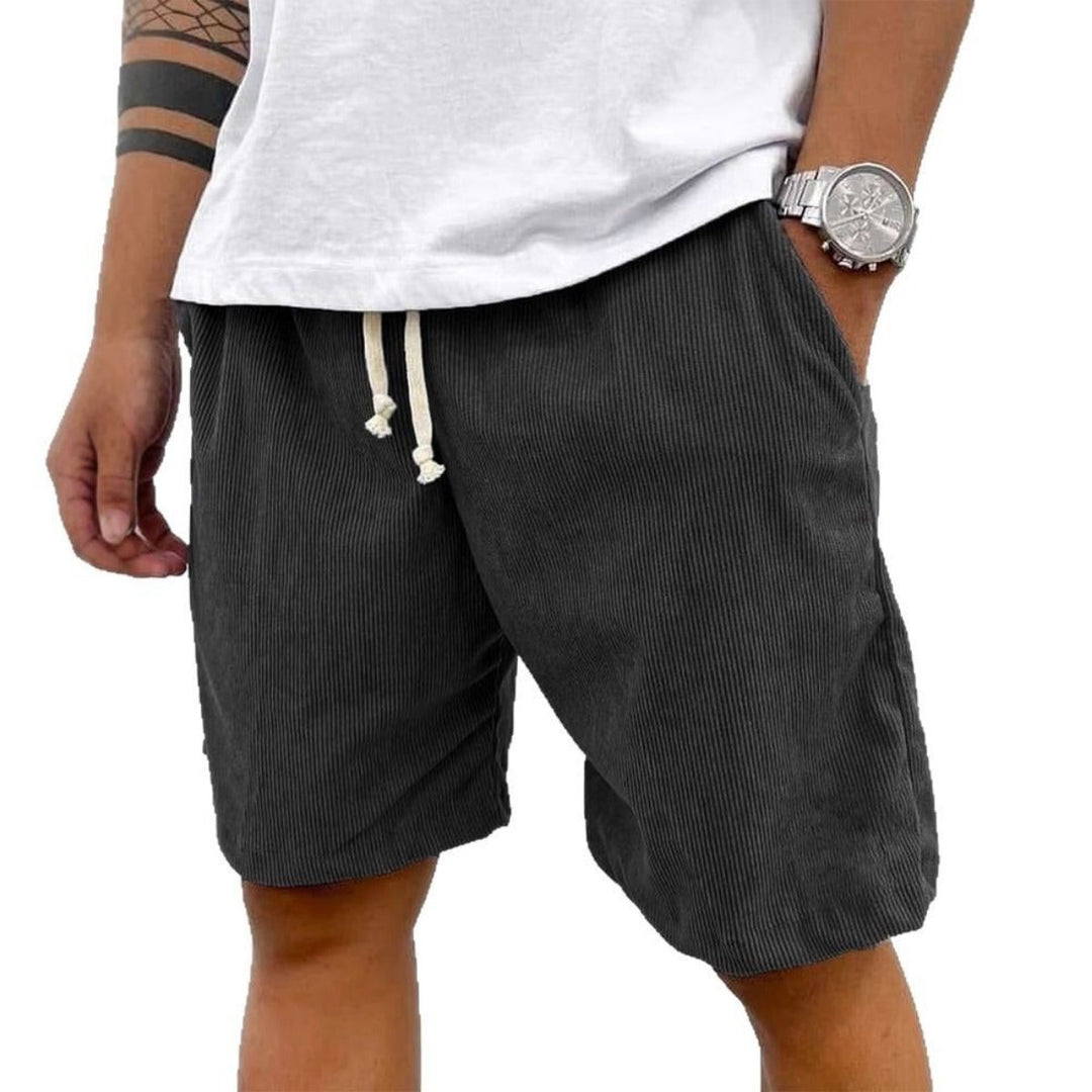 Nord Taschen | Herren Casual Kordelzug Cord Shorts