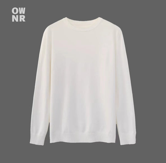 Herren-Strickpullover, schmal geschnitten, Rollkragen