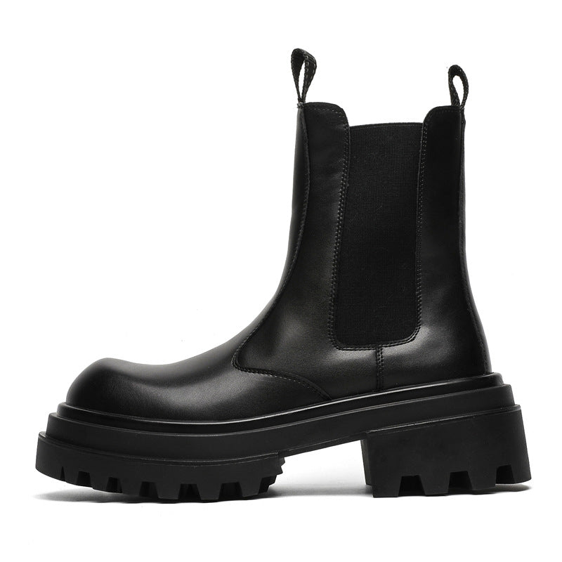 Herren-Stiefel mit Plateau, Vintage-Stil