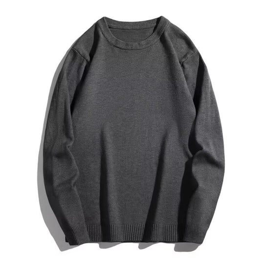 Herren-Wollpullover mit Rollkragen, schlicht und warm