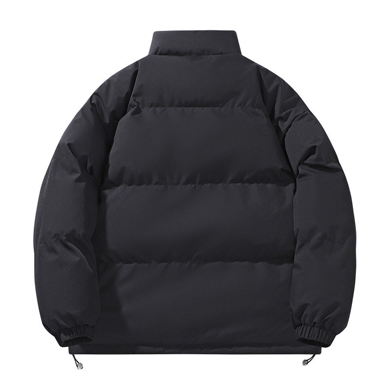 Gefütterte Herren-Steppjacke im Oversize-Look