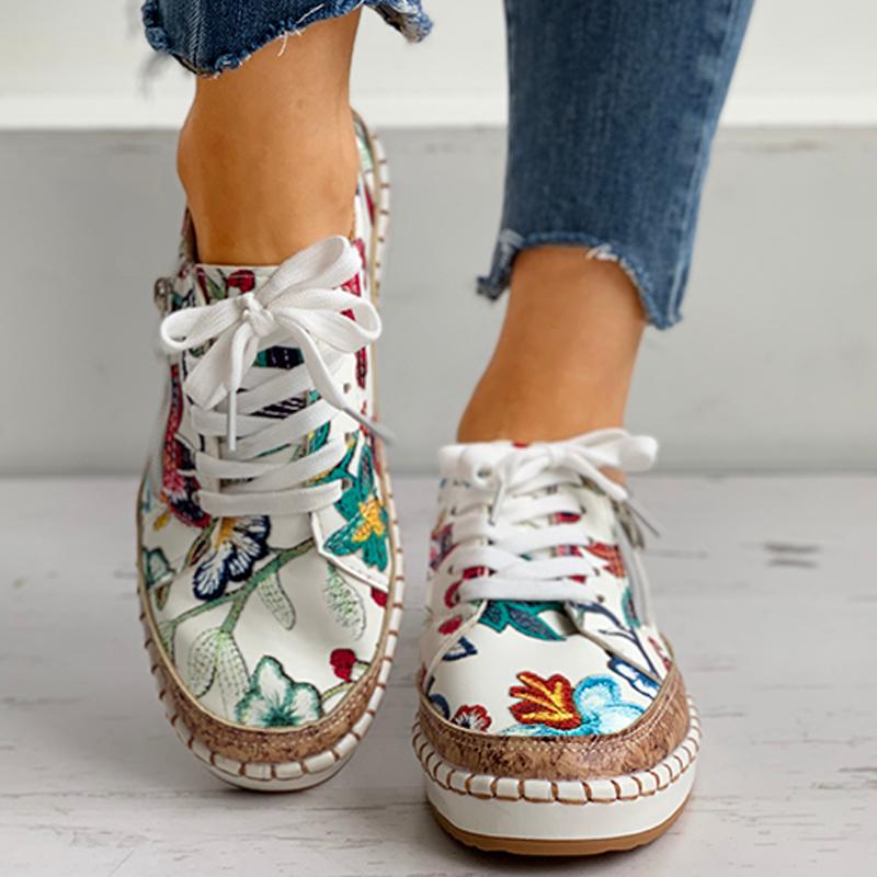 Vintage Vulkanisierte Damen Schuhe Komfort und Stil