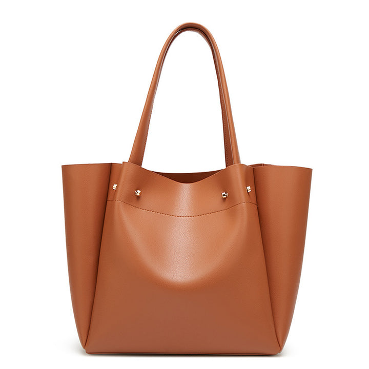 Damen Tragetasche mit modernem minimalistischen Design und eleganter Oberflächenstruktur Nord Taschen