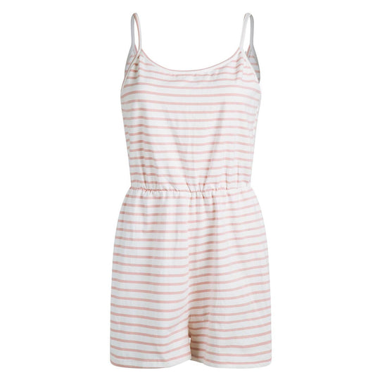 Damen stylischer Jumpsuit mit verstellbaren Trägern und Gummizug in der Taille Nord Taschen