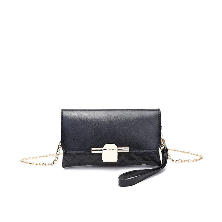 Damen Clutch mit elegantem Kettenverschluss Nord Taschen