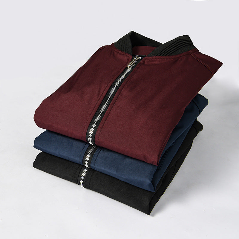 Herren Leichter Nylon-Bomber mit Ärmeltasche und gerippten Bündchen Nord Taschen