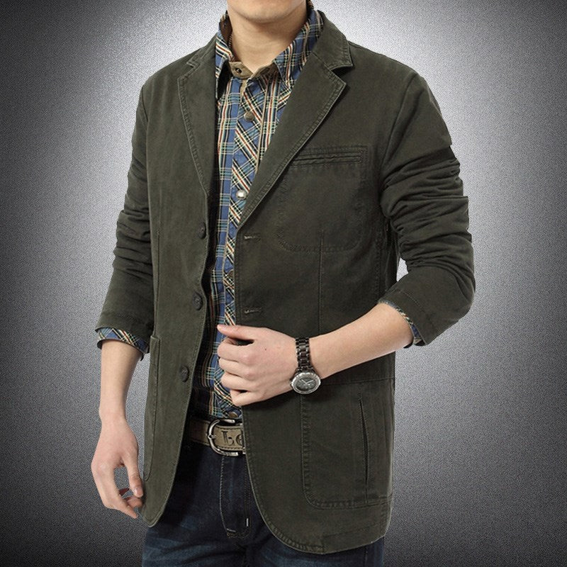 Herren Eleganter Freizeitblazer Nord Taschen