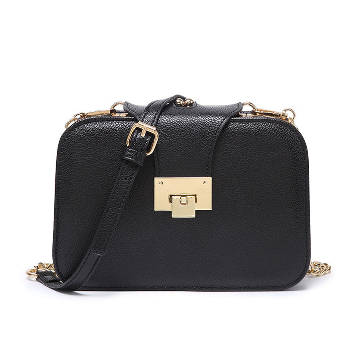 Damen Schultertasche mit strukturiertem Kunstleder und elegantem Verschluss Nord Taschen