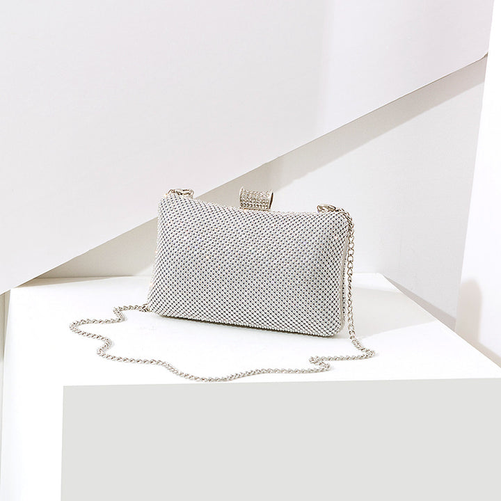 Damen Clutch mit funkelnden Strasssteinen Nord Taschen