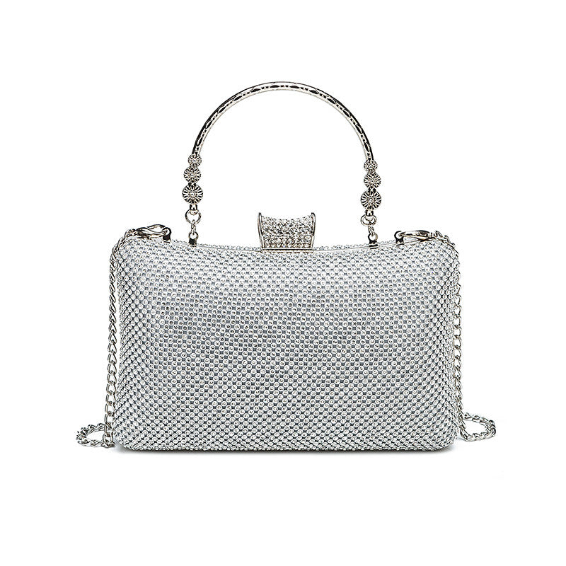 Damen Clutch mit funkelnden Strasssteinen Nord Taschen