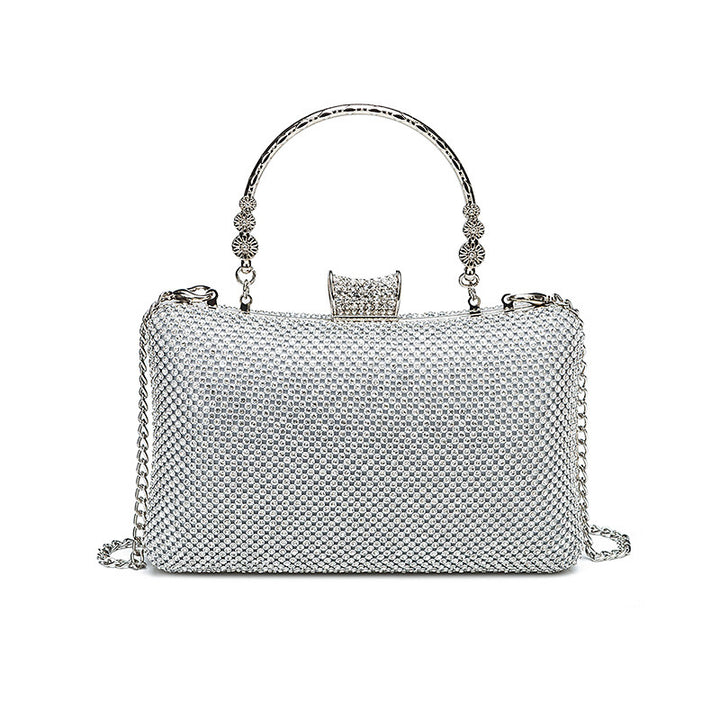 Damen Clutch mit funkelnden Strasssteinen Nord Taschen