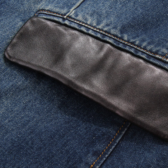 Herren Eleganter Denim Blazer mit hochwertigen Details Nord Taschen