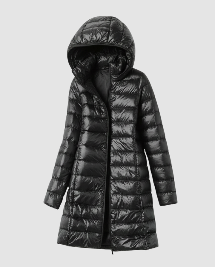 Damen Ultraleichte Daunenjacke mit Kapuze | Nord Taschen