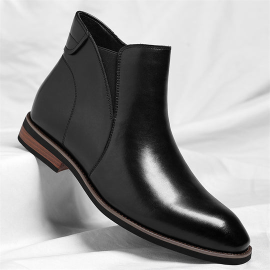 Gefütterte Chelsea-Stiefel mit Reißverschluss