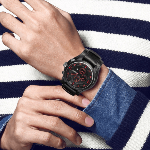Nord Taschen | Luxe Navigator Uhr Lederband