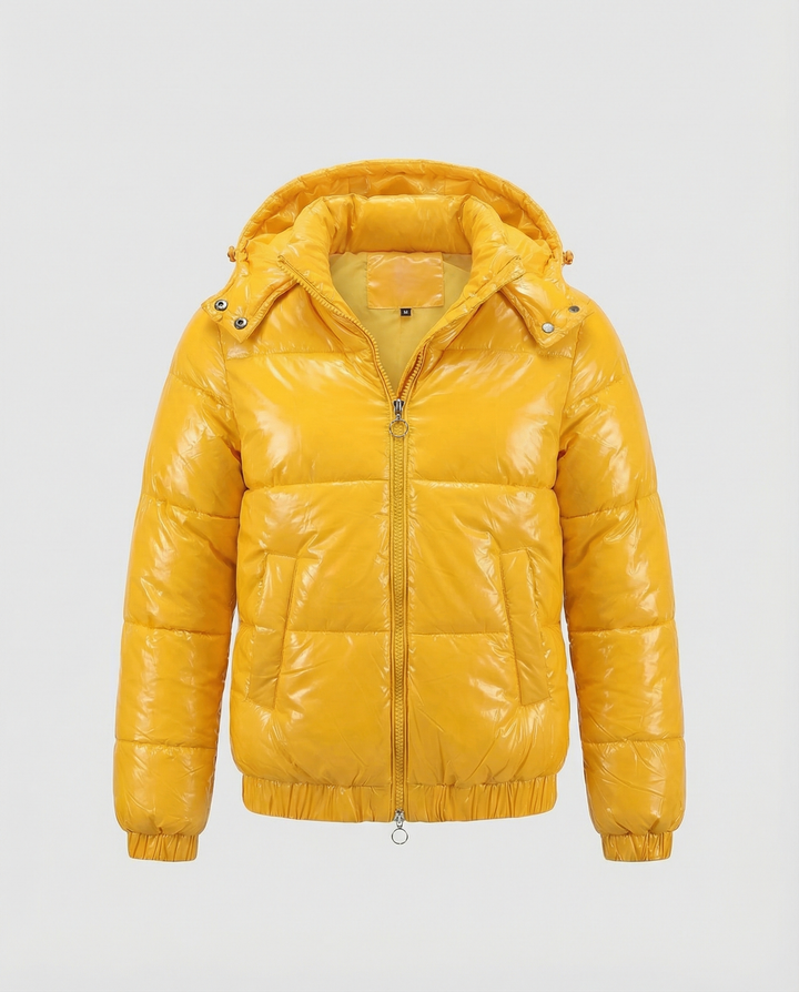 Glanzvolle Winterjacke Damen