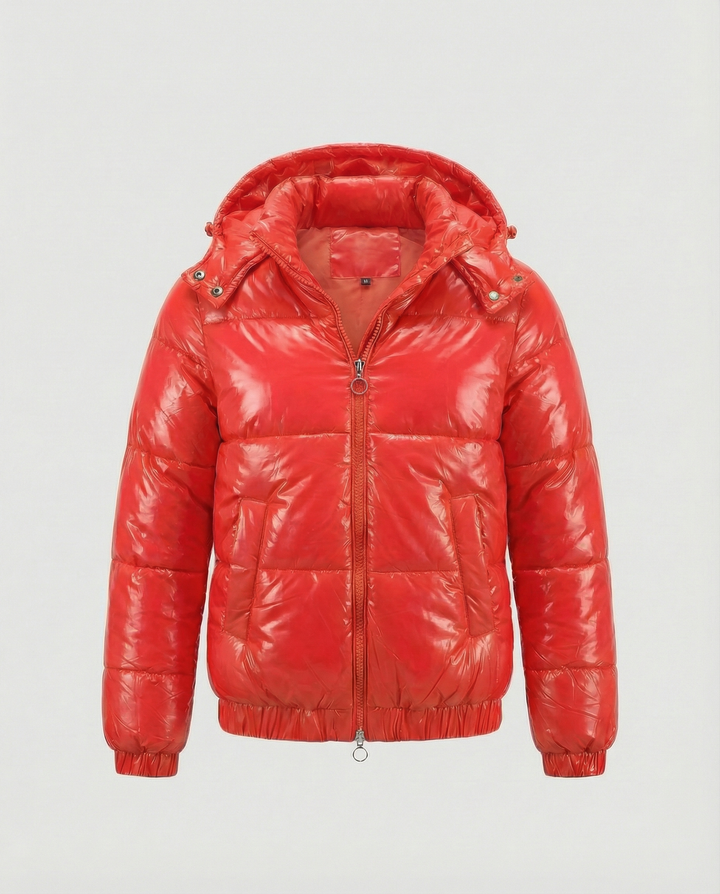 Glanzvolle Winterjacke Damen