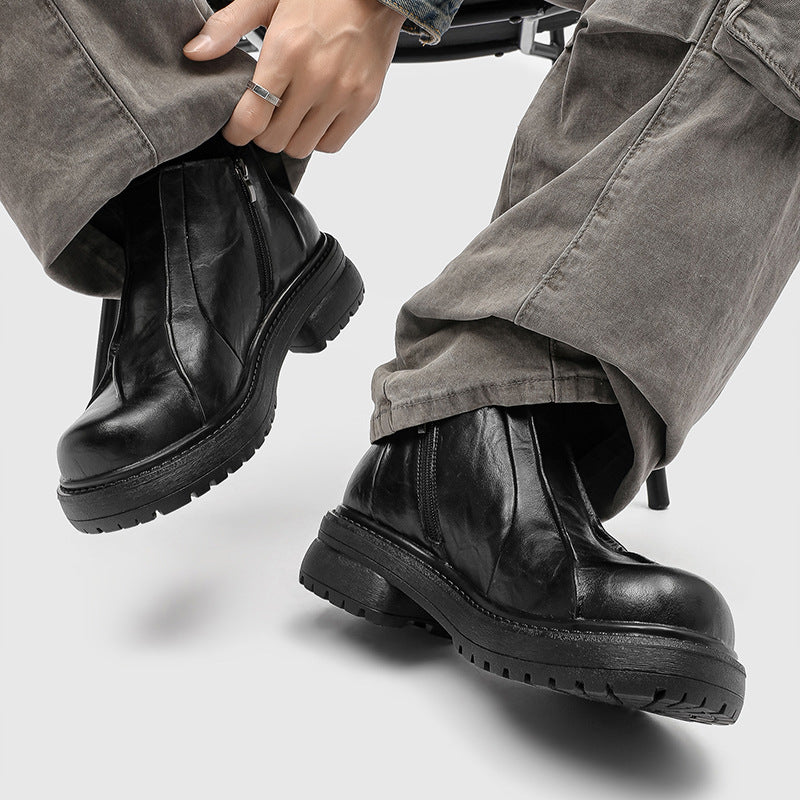 Herren-Chelsea-Stiefel, britischer Stil, rutschfest