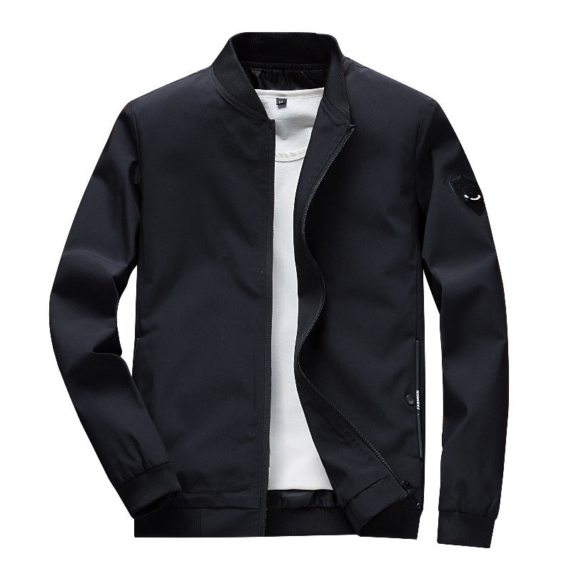 Herren Minimalistischer Softshell-Blouson mit elastischen Bündchen und verdecktem Reißverschluss Nord Taschen