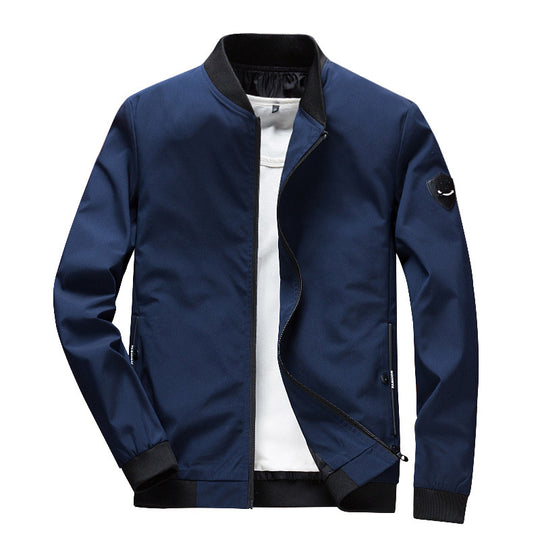 Herren Minimalistischer Softshell-Blouson mit elastischen Bündchen und verdecktem Reißverschluss Nord Taschen