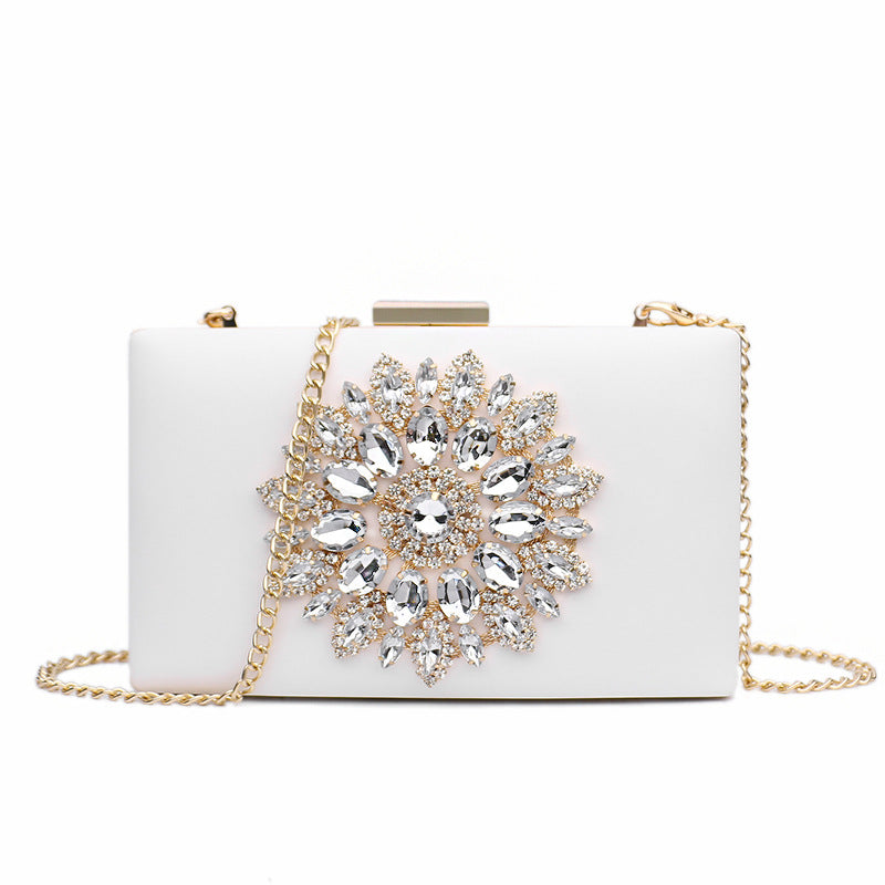 Damen Clutch-Tasche mit funkelndem Schmuckdesign Nord Taschen