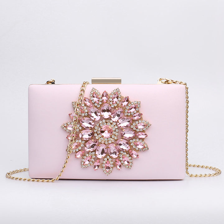 Damen Clutch-Tasche mit funkelndem Schmuckdesign Nord Taschen