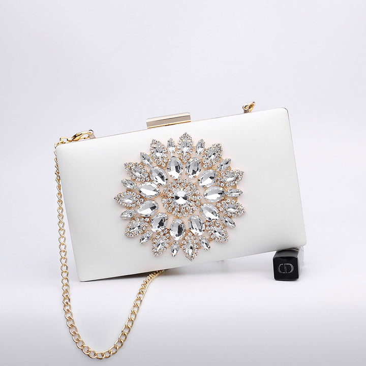 Damen Clutch-Tasche mit funkelndem Schmuckdesign Nord Taschen