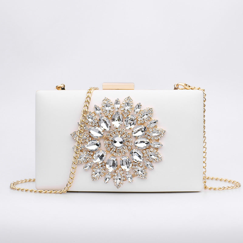 Damen Clutch-Tasche mit funkelndem Schmuckdesign Nord Taschen