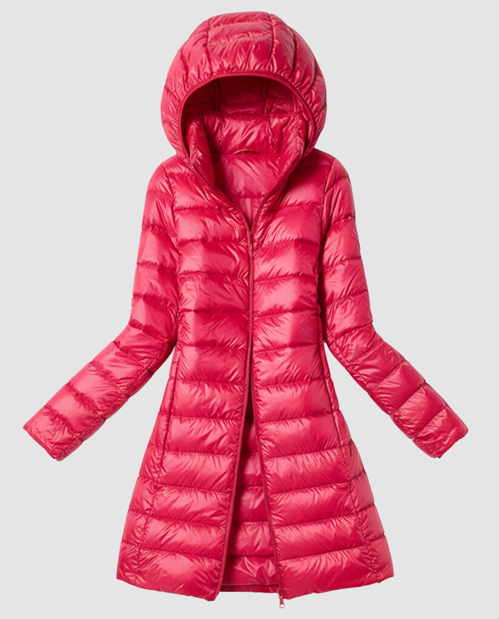 Damen Ultraleichte Daunenjacke mit Kapuze | Nord Taschen