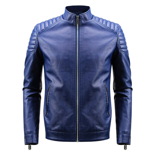 Herren Modische Lederjacke Nord Taschen