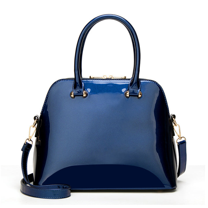 Damen hochwertige und glänzende Handtasche mit eleganten Details Nord Taschen
